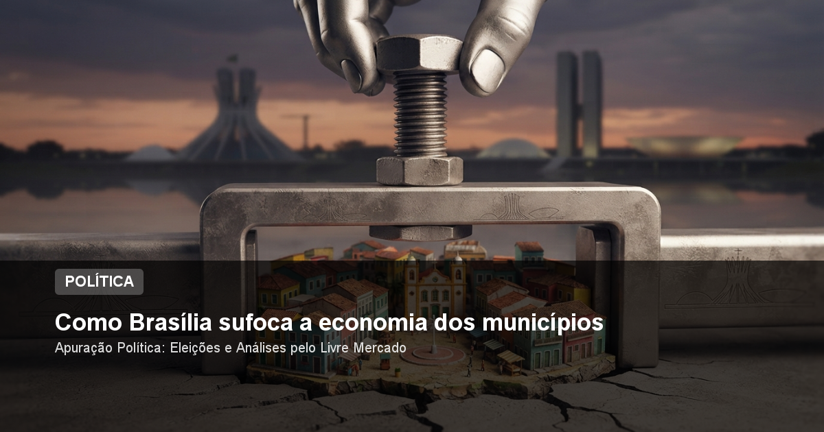 Como Brasília sufoca a economia dos municípios
