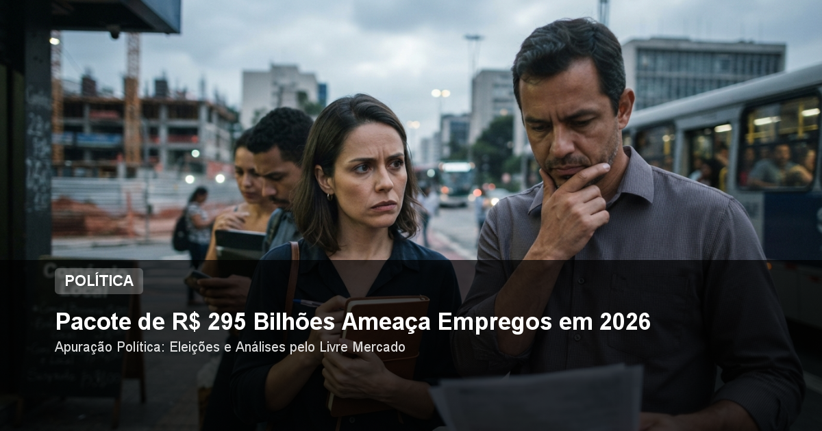 Pacote de R$ 295 Bilhões Ameaça Empregos em 2026